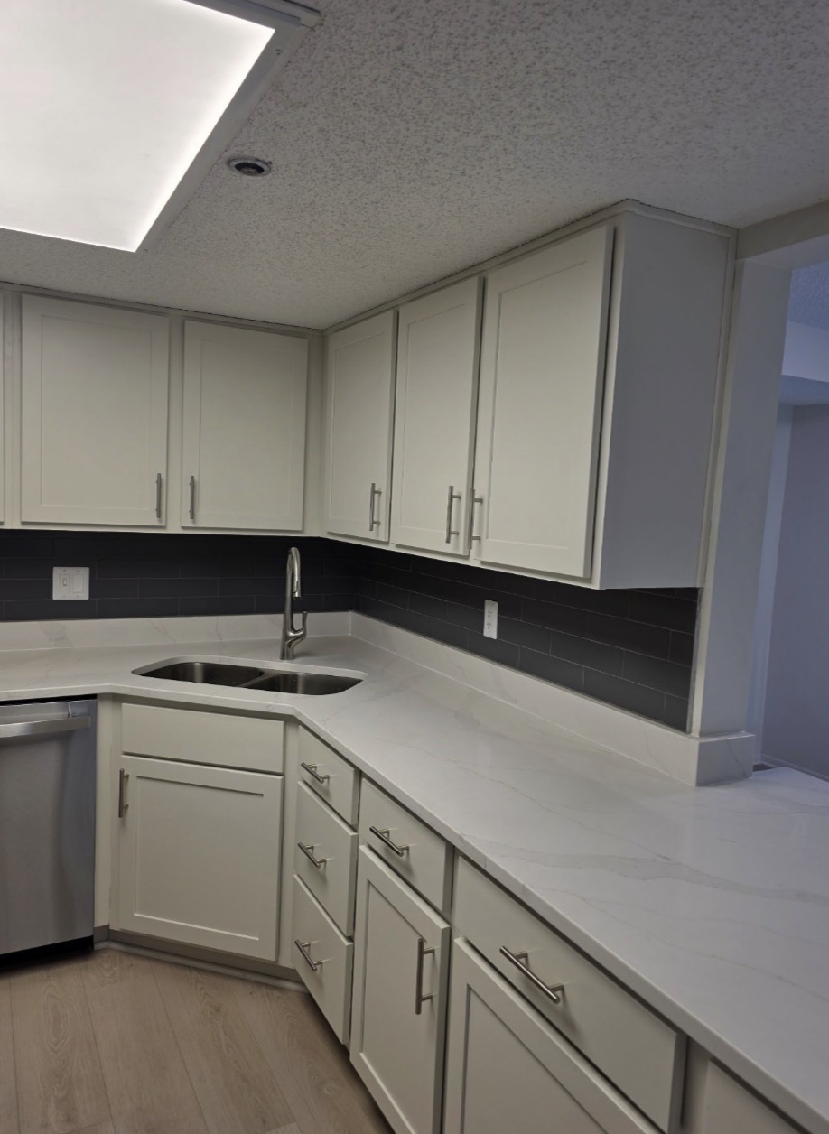 Apartment turnover — kitchen detail