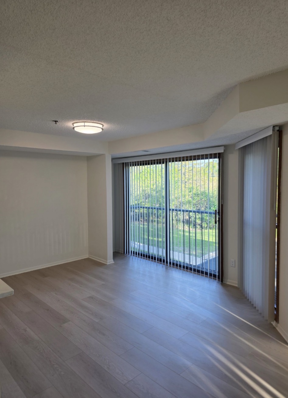 Apartment turnover — living room