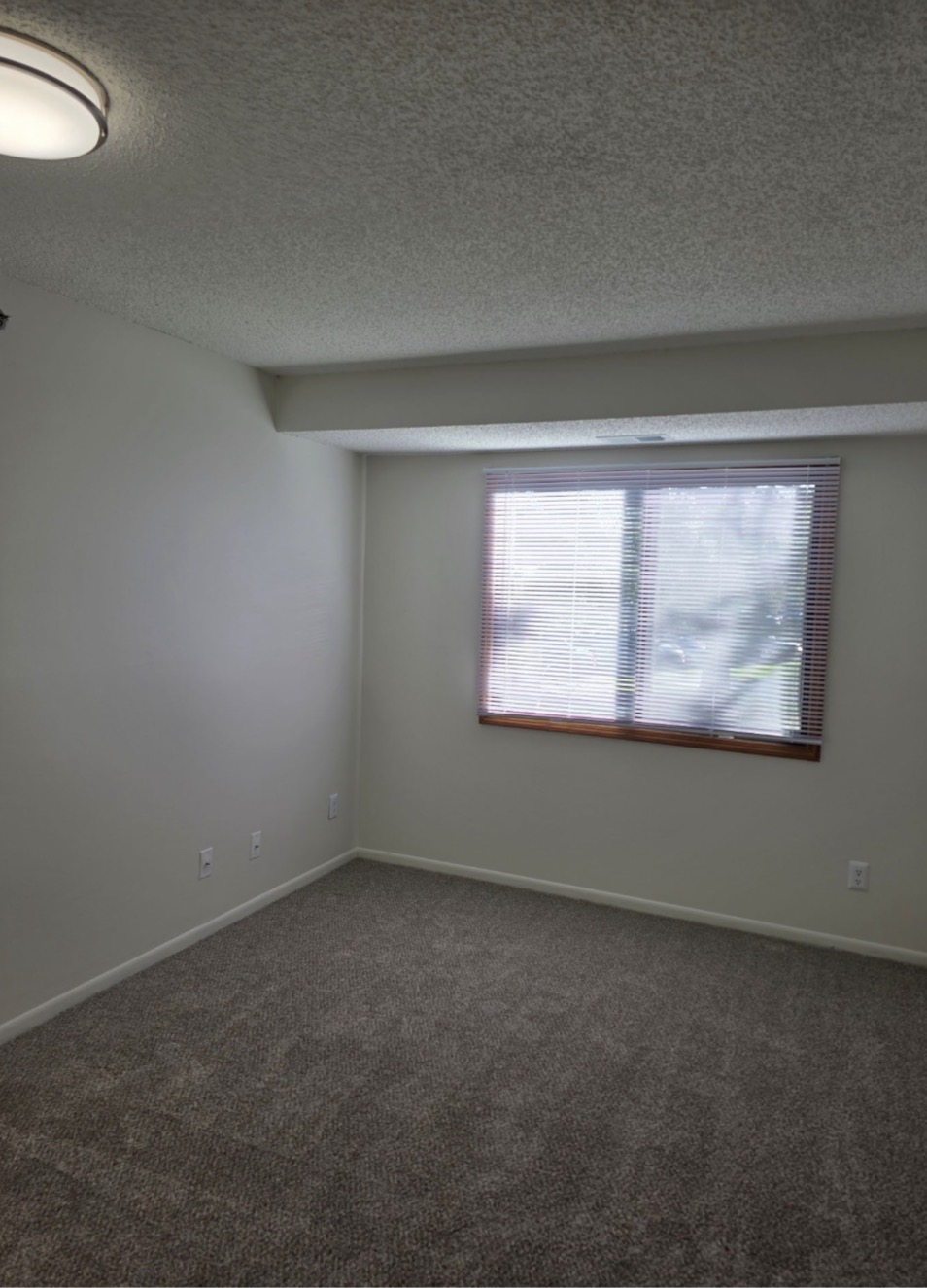 Apartment turnover — bedroom with carpet
